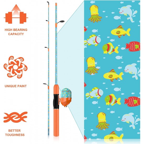 QudraKast Kids Ice Fishing Pole – Lightweight Marine-Themed Rod & Push-Button Reel Combo | Fun & Easy Setup QudraKast Kids Ice Fishing Pole – Lightweight Marine-Themed Rod & Push-Button Reel Combo | Fun & Easy Setup
