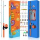 QudraKast Kids Ice Fishing Pole – Lightweight Marine-Themed Rod & Push-Button Reel Combo | Fun & Easy Setup QudraKast Kids Ice Fishing Pole – Lightweight Marine-Themed Rod & Push-Button Reel Combo | Fun & Easy Setup