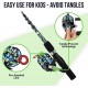 QudraKast Kids Fishing Pole – 140cm RAWRR Dinosaur Set-Carrier Bag | All-in-One Telescopic Combo for Ages 3–10 QudraKast Kids Fishing Pole – 140cm RAWRR Dinosaur Set-Carrier Bag | All-in-One Telescopic Combo for Ages 3–10
