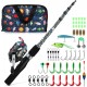 QudraKast Kids Fishing Pole – 120cm Universe Travel Set-Carrier Bag | Tangle-Free Reel + EVA Handle QudraKast Kids Fishing Pole – 120cm Universe Travel Set-Carrier Bag | Tangle-Free Reel + EVA Handle