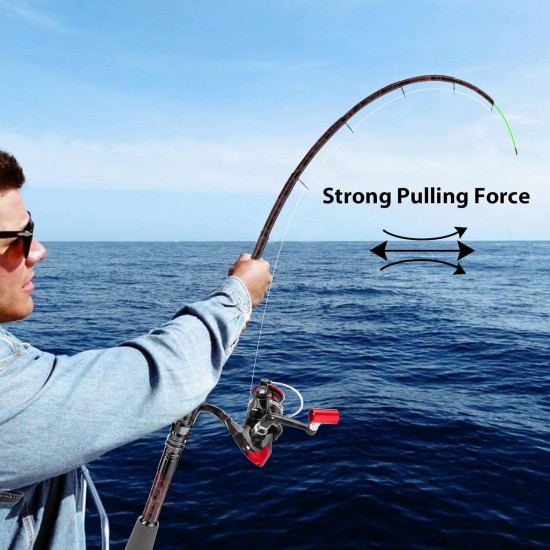 QudraKast 180cm Telescopic Fishing Rod Combo Set-Carrier Bag – Carbon Fiber Rod, Reel & Tackle Box | X-Warping Design for Beginners (Red) QudraKast 180cm Telescopic Fishing Rod Combo Set-Carrier Bag – Carbon Fiber Rod, Reel & Tackle Box | X-Warping Design for Beginners (Red)